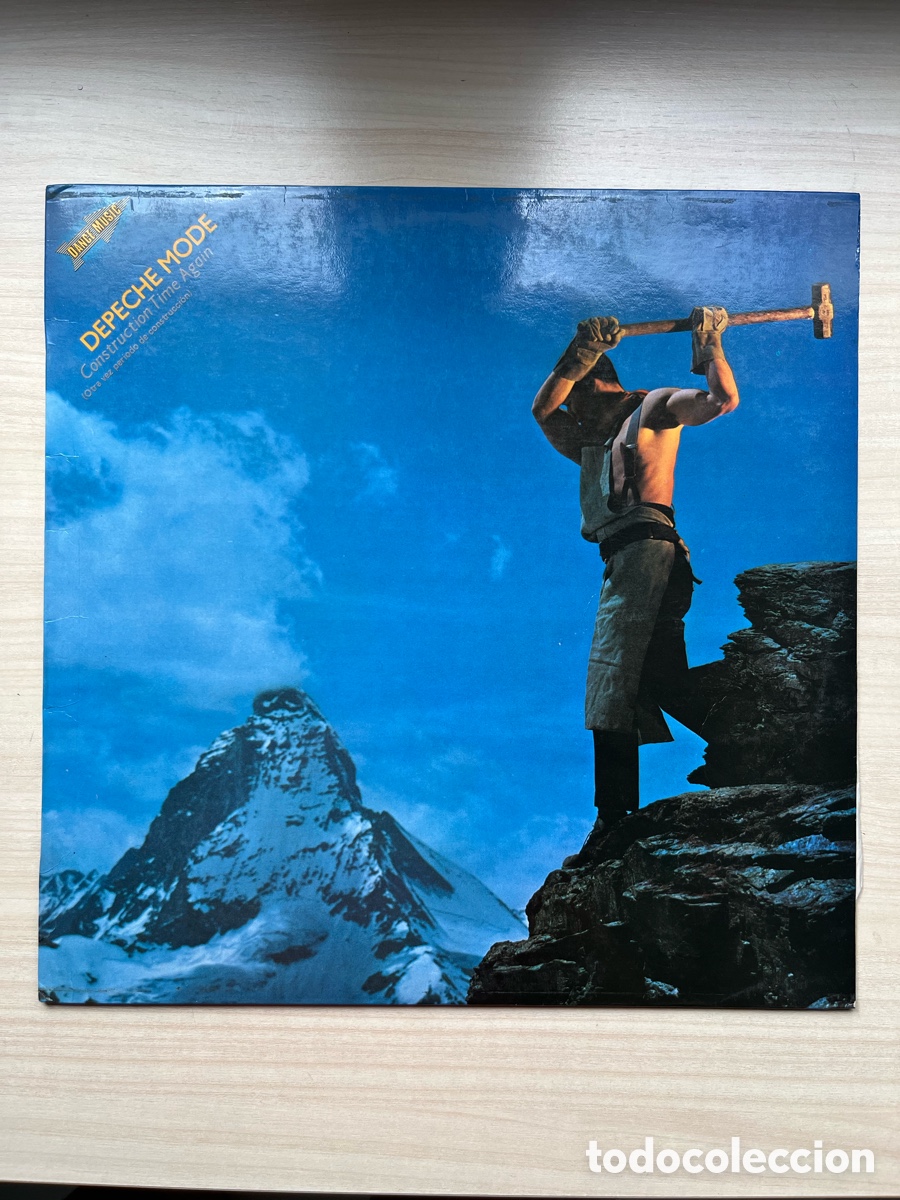 Discos de vinilo: Vinilo: Depeche Mode- Construction Time Again
