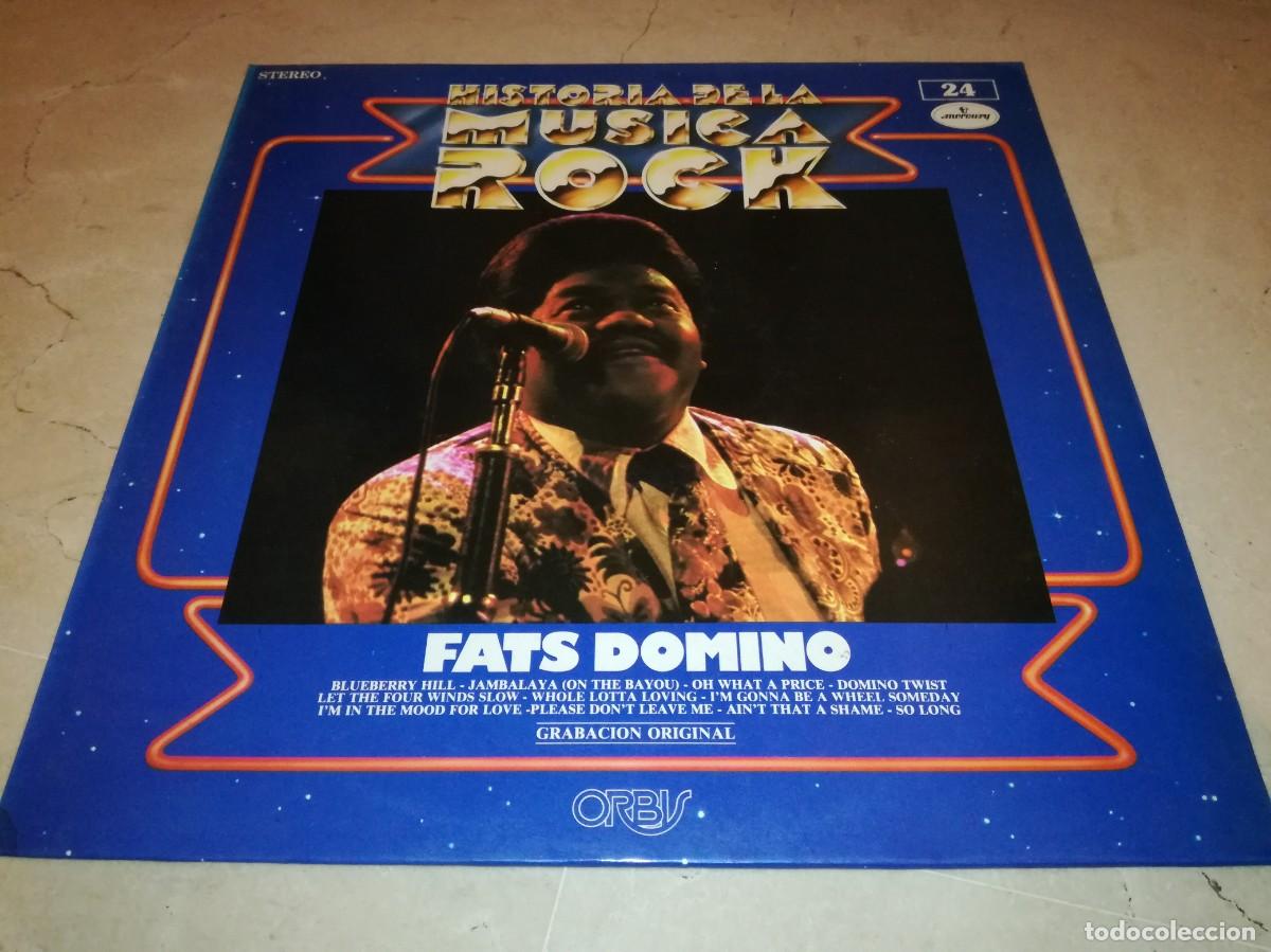 Discos de vinilo: FATS DOMINGO-HISTORIA DE LA MUSICA ROCK-N&ordm; 24-VINILO EN MUY BUEN ESTADO
