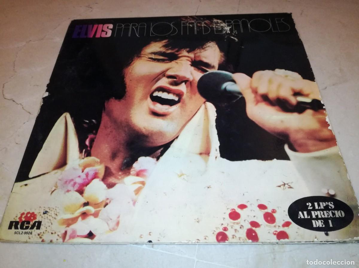 Discos de vinilo: ELVIS PRESLEY-ELVIS PARA LOS FANS ESPA&Ntilde;OLES-ORIGINAL ESPA&Ntilde;OL 1976