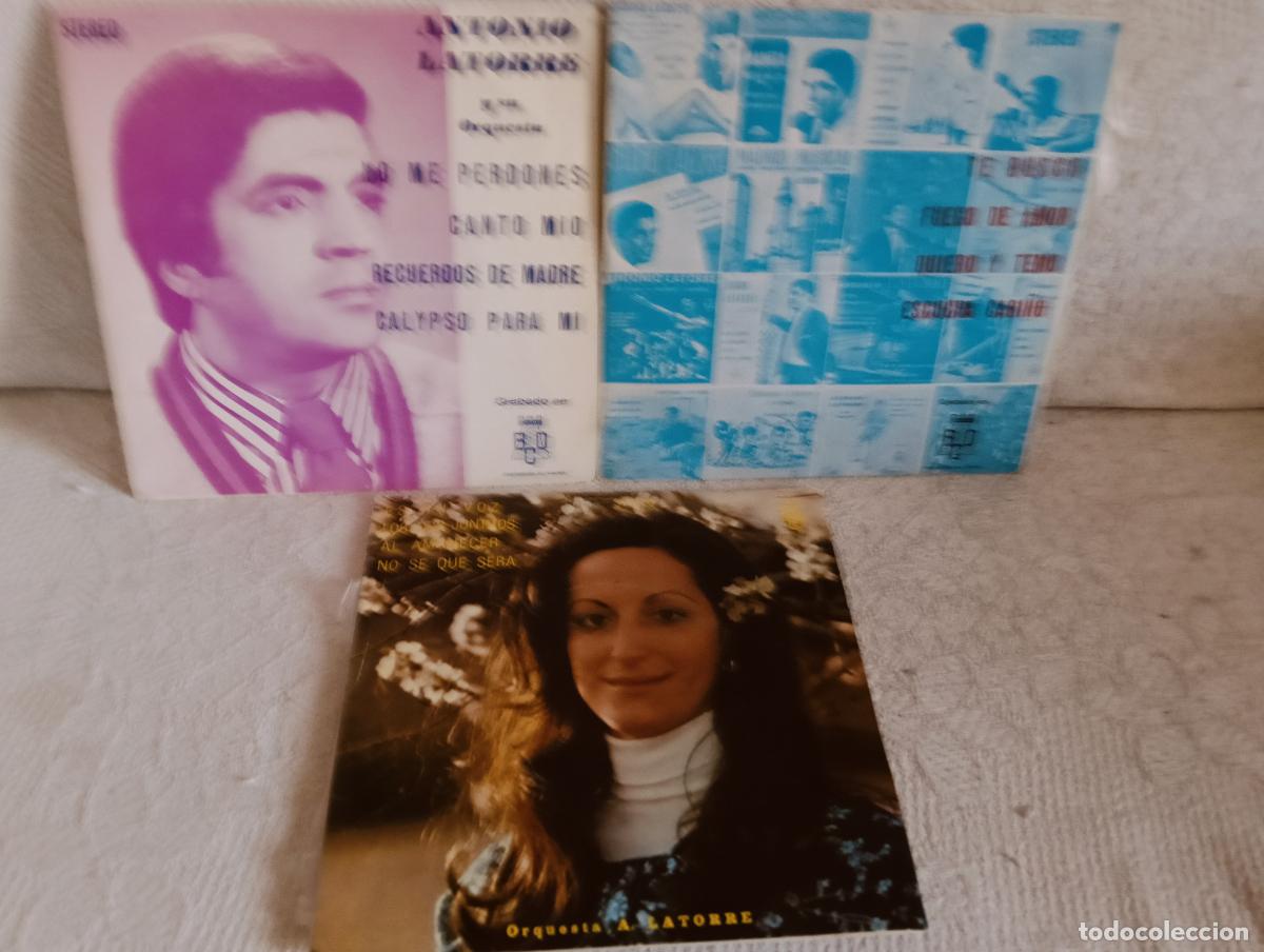 Dischi in vinile: ANTONIO LATORRE Lote 3 Eps NUEVOS .Ver titulos y dem&aacute;s informaci&oacute;n en fotos.Pedido m&iacute;nimo 9,00 euros