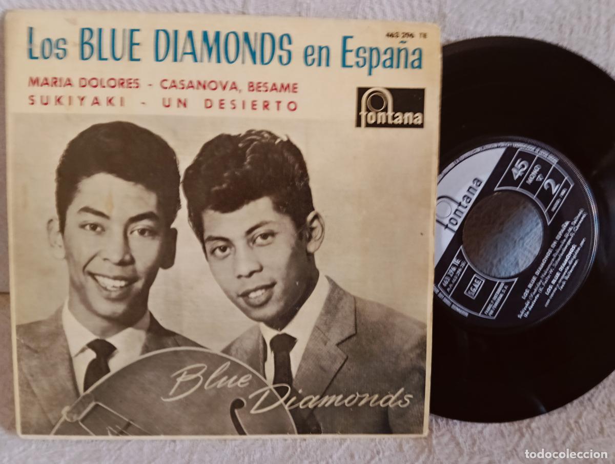 Discos de vinilo: BLUE DIAMONDS Maria Dolores Ep Excelente Estado .Ver titulos y dem&aacute;s informaci&oacute;n en fotos.Pedido m&iacute;n