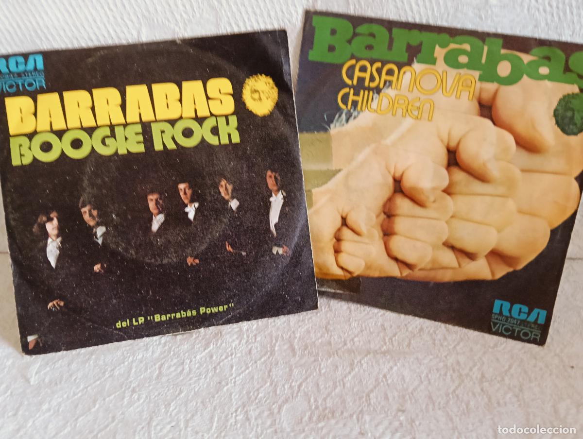Discos de vinilo: BARRABAS Lote 2 singles excelente estado .Ver titulos y dem&aacute;s informaci&oacute;n en fotos.Pedido m&iacute;nimo 9,0