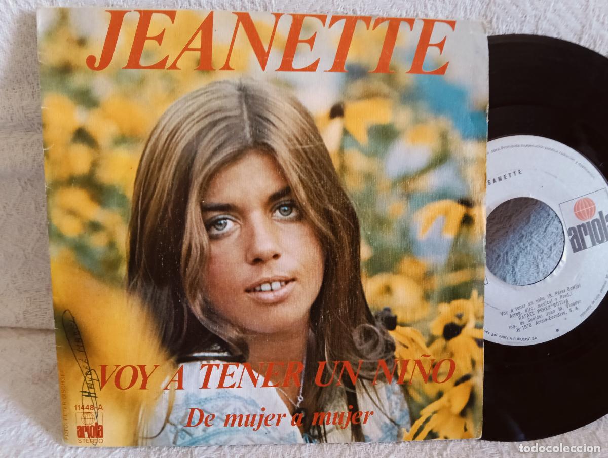 Discos de vinilo: JEANNETTE Voy a Tener Un Ni&ntilde;o Single como NUEVO.Ver titulos y dem&aacute;s informaci&oacute;n en fotos.Pedido m&iacute;n