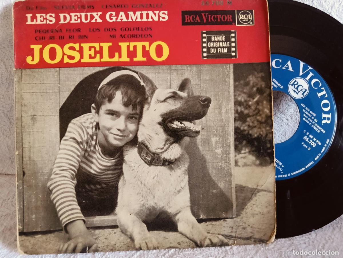 Discos de vinilo: JOSELITO Peque&ntilde;a Flor Ep Frances Buen Uso .Ver titulos y dem&aacute;s informaci&oacute;n en fotos.Pedido m&iacute;nimo 9