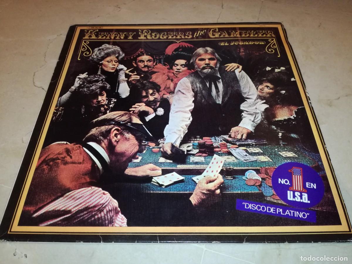 Discos de vinilo: KENNY ROGERS-THE GAMBLER-ORIGINAL ESPA&Ntilde;OL 1979-VINILO EN MUY BUEN ESTADO