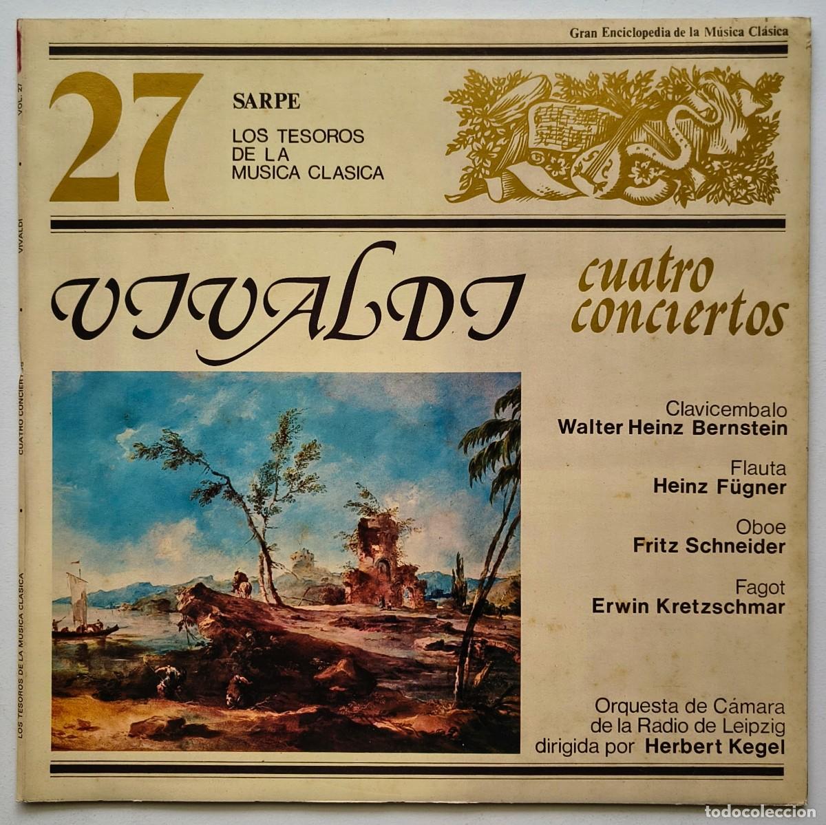 Discos de vinilo: Vivaldi - Los Tesoros de la musica clasica - 27
