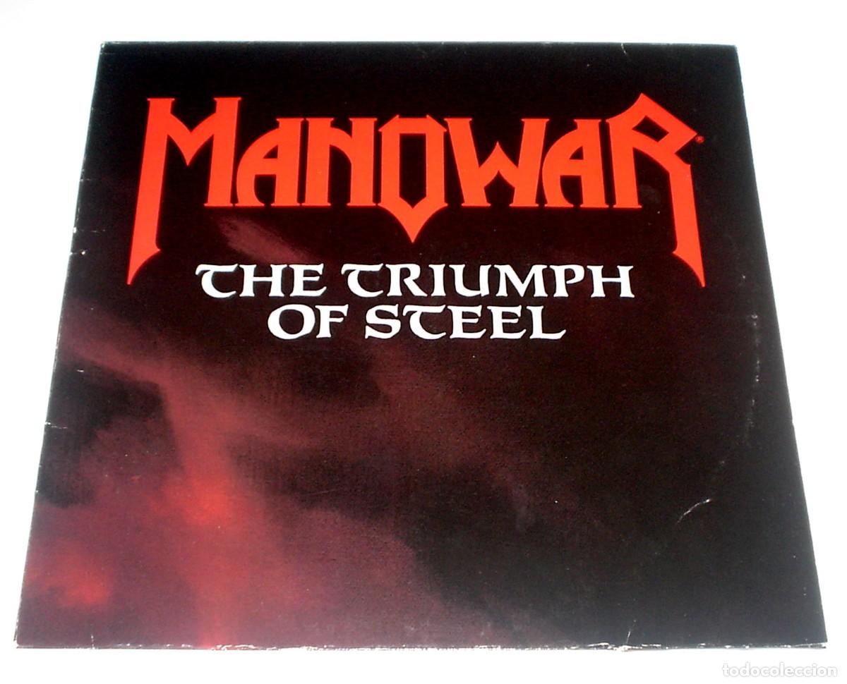 Discos de vinilo: LP MANOWAR - THE TRIUMPH OF STEEL