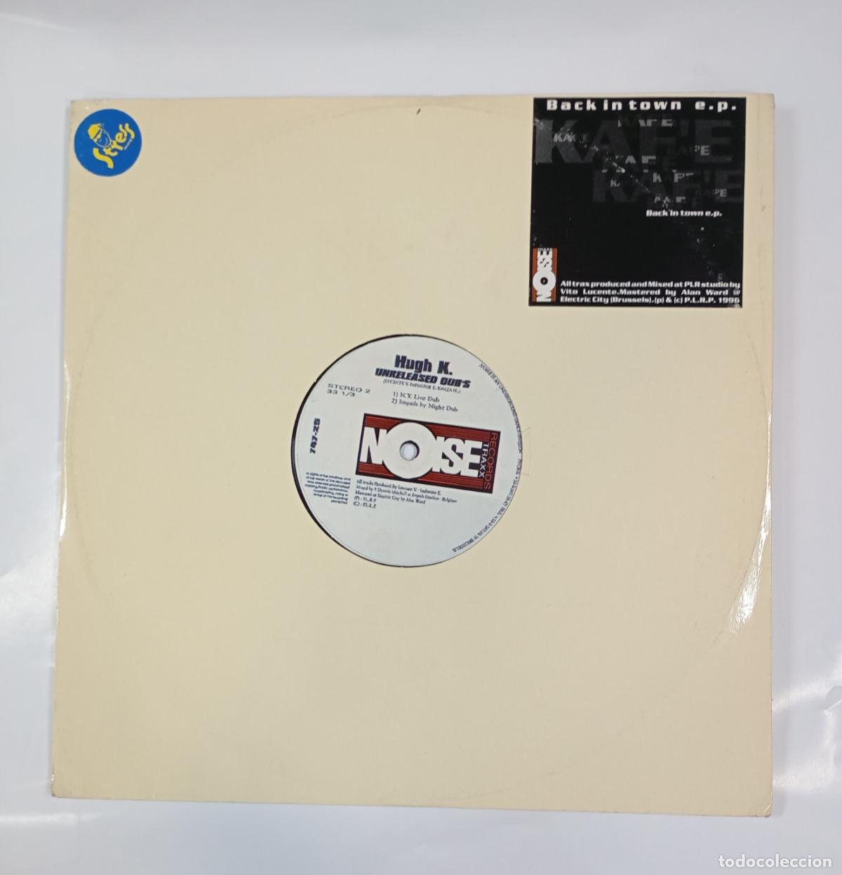 Discos de vinilo: Unreleased Dub's. Hugh K. Noise Trax. Maxi-Single. TDKDA38