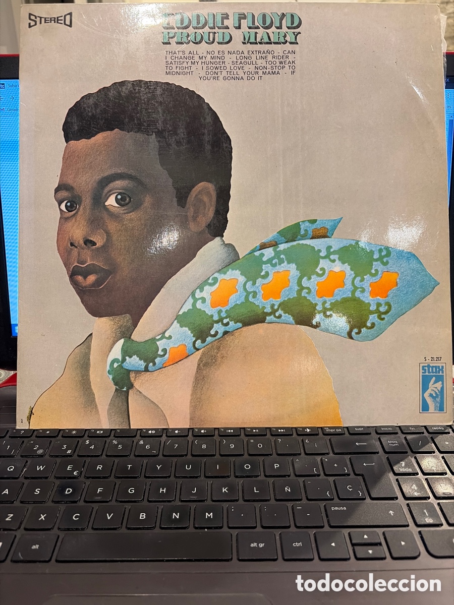 Discos de vinilo: EDDIE FLOYD - PROUD MARY LP SPAIN