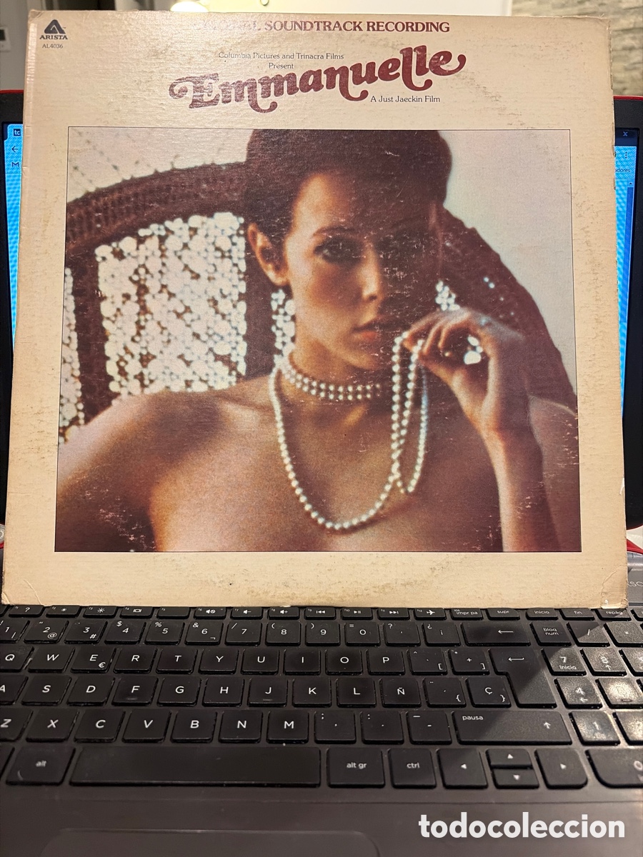 Discos de vinilo: BSO EMMANUELLE - PIERRE BACHELET, HERVE ROY LP USA