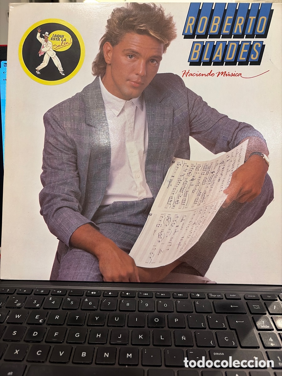 Dischi in vinile: ROBERTO BLADES - HACIENDO MUSICA LP SPAIN