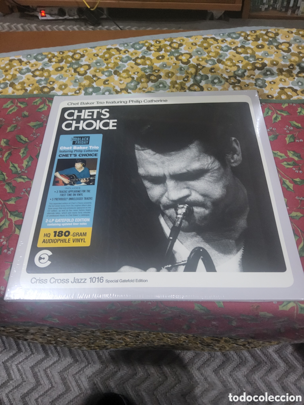 Discos de vinilo: Chet Baker Trio Featuring Philp Catherine 2lp reed precintado gatefold 180 gr
