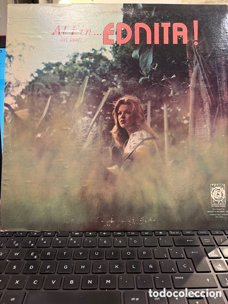 Dischi in vinile: EDNITA NAZARIO - AL FIN... EDNITA LP PUERTO RICO