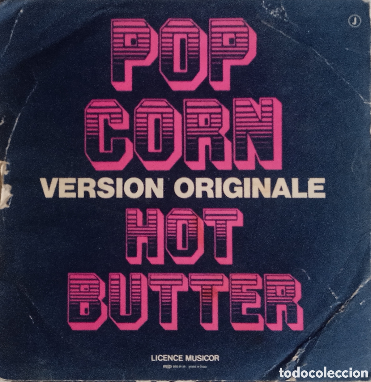 Discos de vinilo: HOT BUTTER - Pop corn (1972) disco de vinilo single - Foto 2