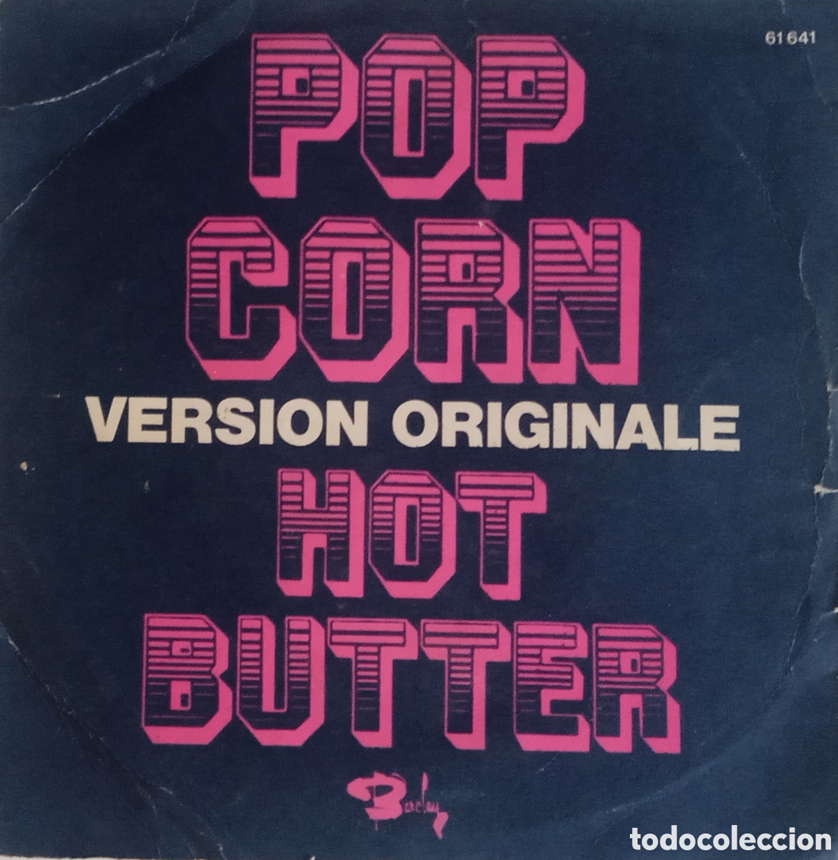 Discos de vinilo: HOT BUTTER - Pop corn (1972) disco de vinilo single - Foto 1