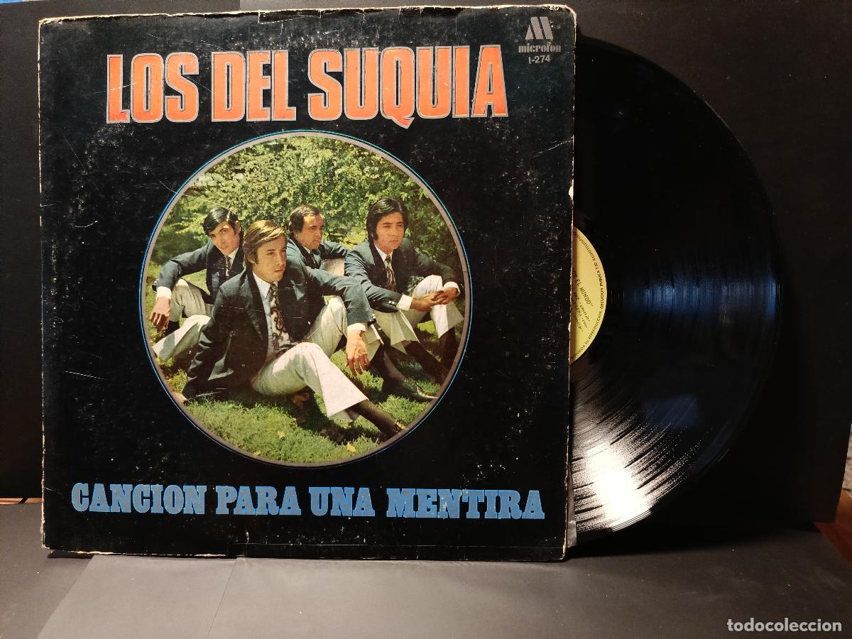 Discos de vinilo: LP LOS DEL SUQUIA-CANCION PARA UNA MENTIRA-1971-MICROFON-EDITADO EN ARGENTINA PEPETO