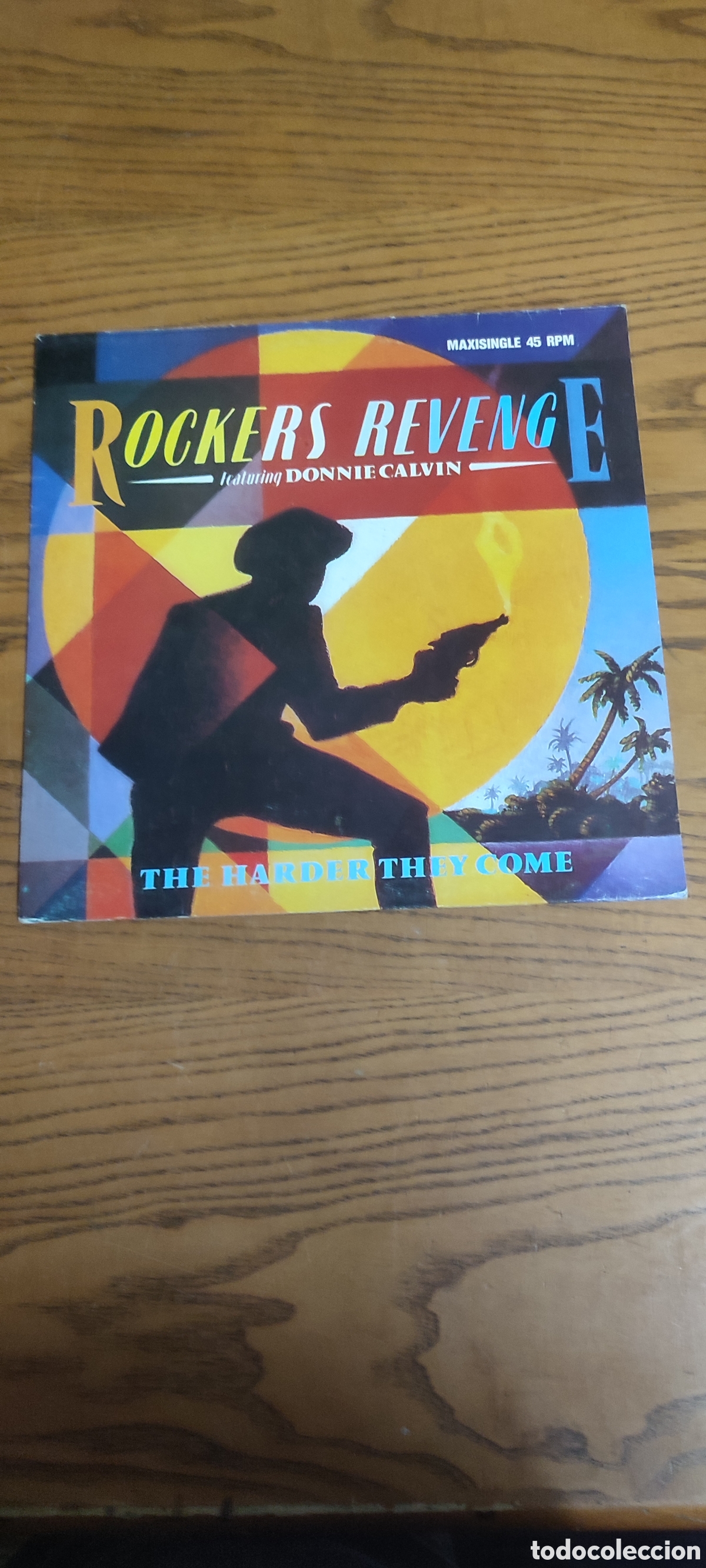 Discos de vinilo: Vinilo LP maxisingle nuevo Rockers Revenge, Donnie Calvin