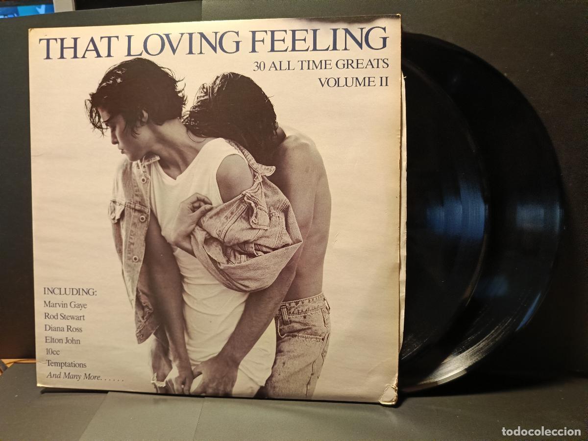 Discos de vinilo: THAT LOVING FEELING - 30 ALL TIME GREATS VOL. ll / 2 LP DIN TV DE 1974 PEPETO