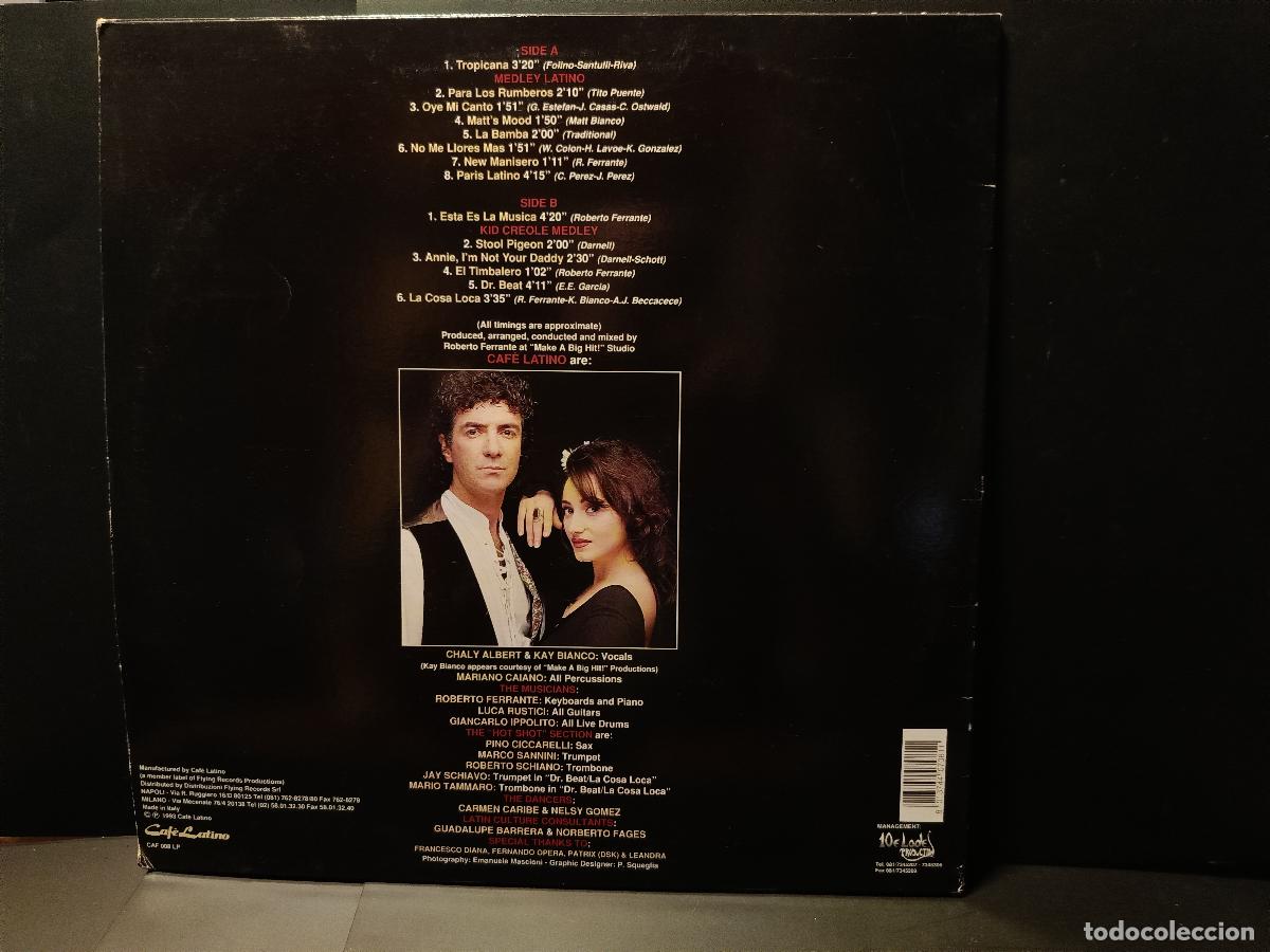 Discos de vinilo: CAFE LATINO Y DOS.... LP PEPETO - Foto 2