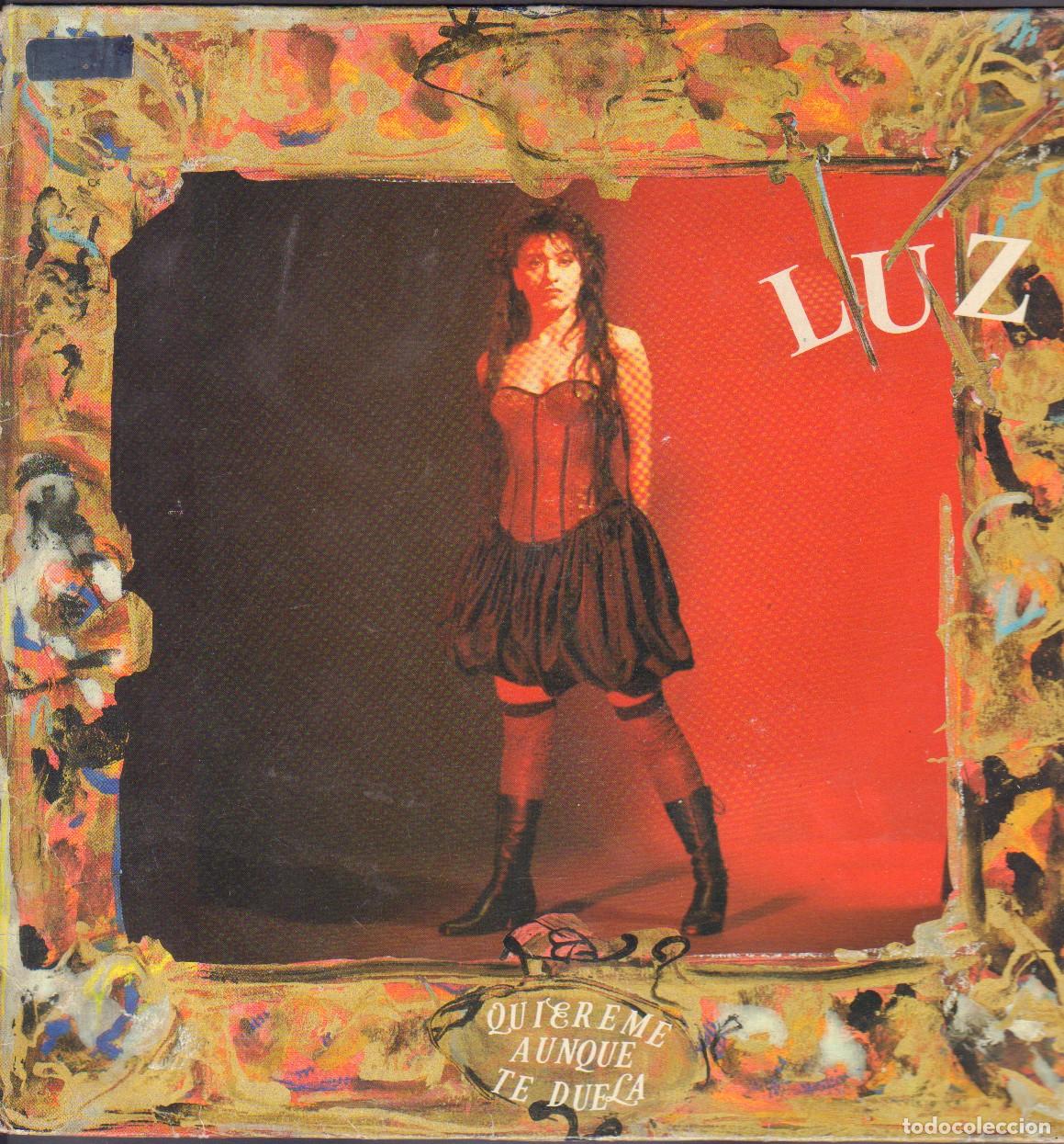 Discos de vinilo: LUZ - QUIEREME AUNQUE TE DUELA / EL ORANGUTAN, LEJOS DE TI.../ LP ZAFIRO 1987 RF-26281