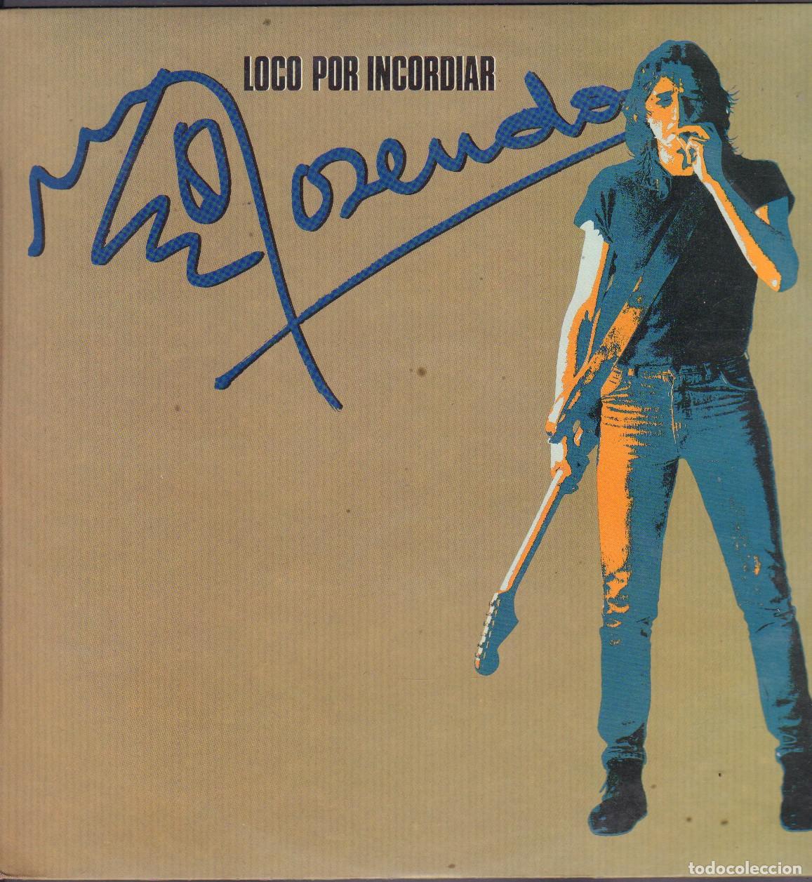 Discos de vinilo: ROSENDO - LOCO POR INCORDIAR / AGRADECIDO, CORAZ&Oacute;N, ME GUSTA ASI.../ LP RCA 1985 RF-26284