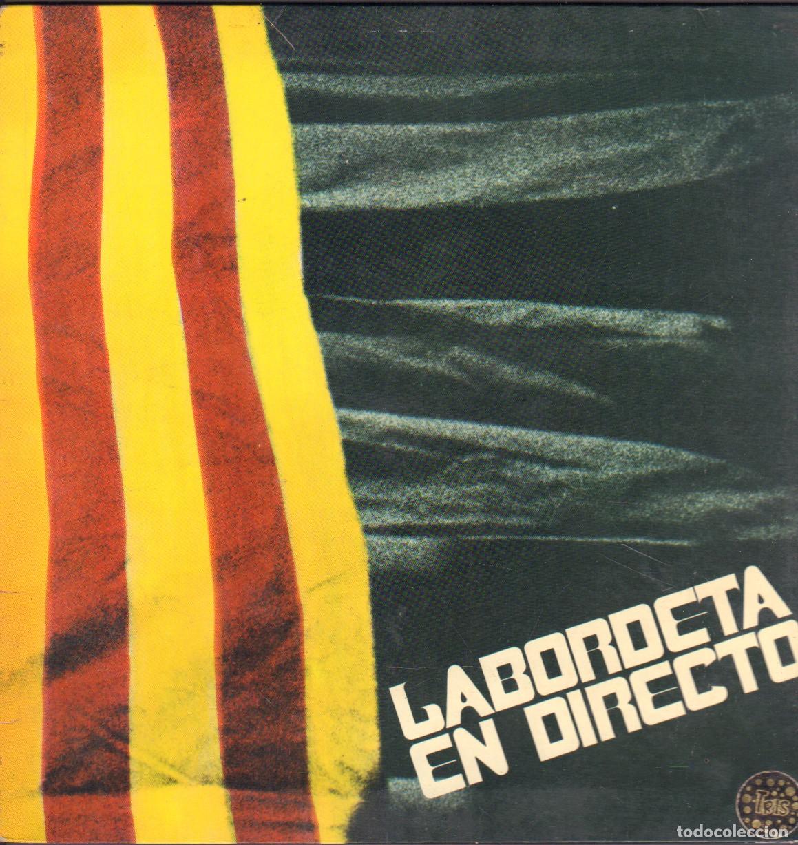 Discos de vinilo: LABORDETA (EN DIRECTO) - ARAGON, LA VIEJA, COPLAS DEL TION, EL POETA.../ LP GONG 1977 RF-26287