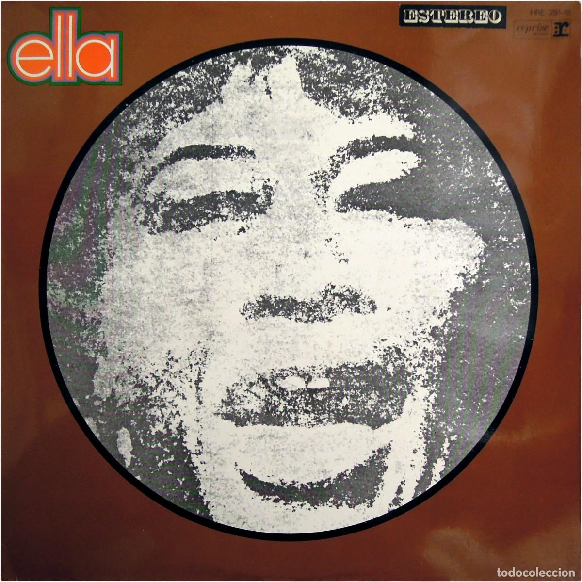 Dischi in vinile: Ella Fitzgerald &lrm;- Ella - LP Spain 1969 Estereo - Reprise Records &lrm;HRES 291-18 - VG+/EX