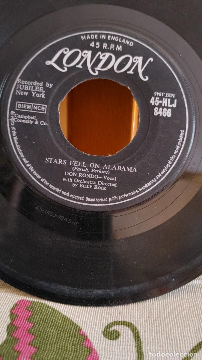 Discos de vinilo: DON RONDO-SINGLE WHITE SILVER SANDS - Foto 3
