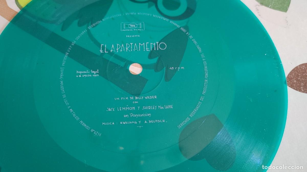 Discos de vinilo: EL APARTAMENTO-FLEXI BSO DEL FILM - Foto 2