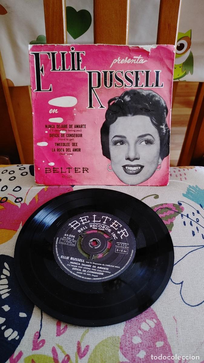 Discos de vinilo: ELLIE RUSSELL-EP NUNCA DEJARE DE AMARTE +3