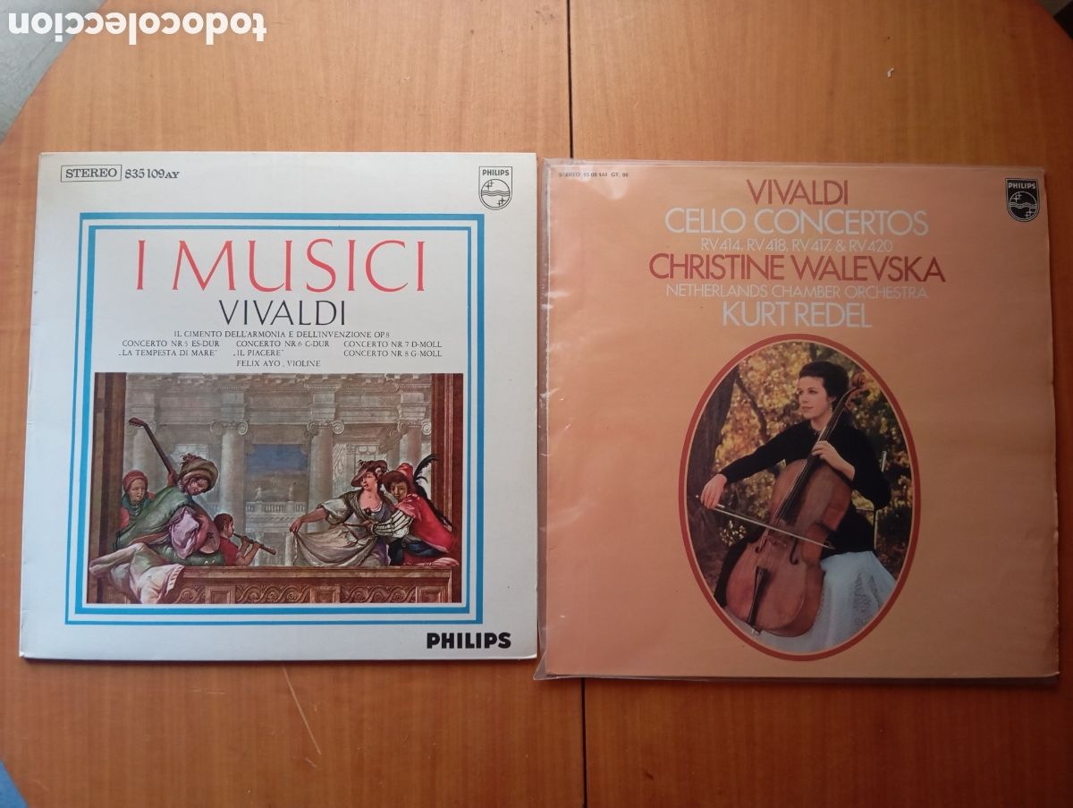 Discos de vinilo: Vivaldi Lote Dos vinilos
