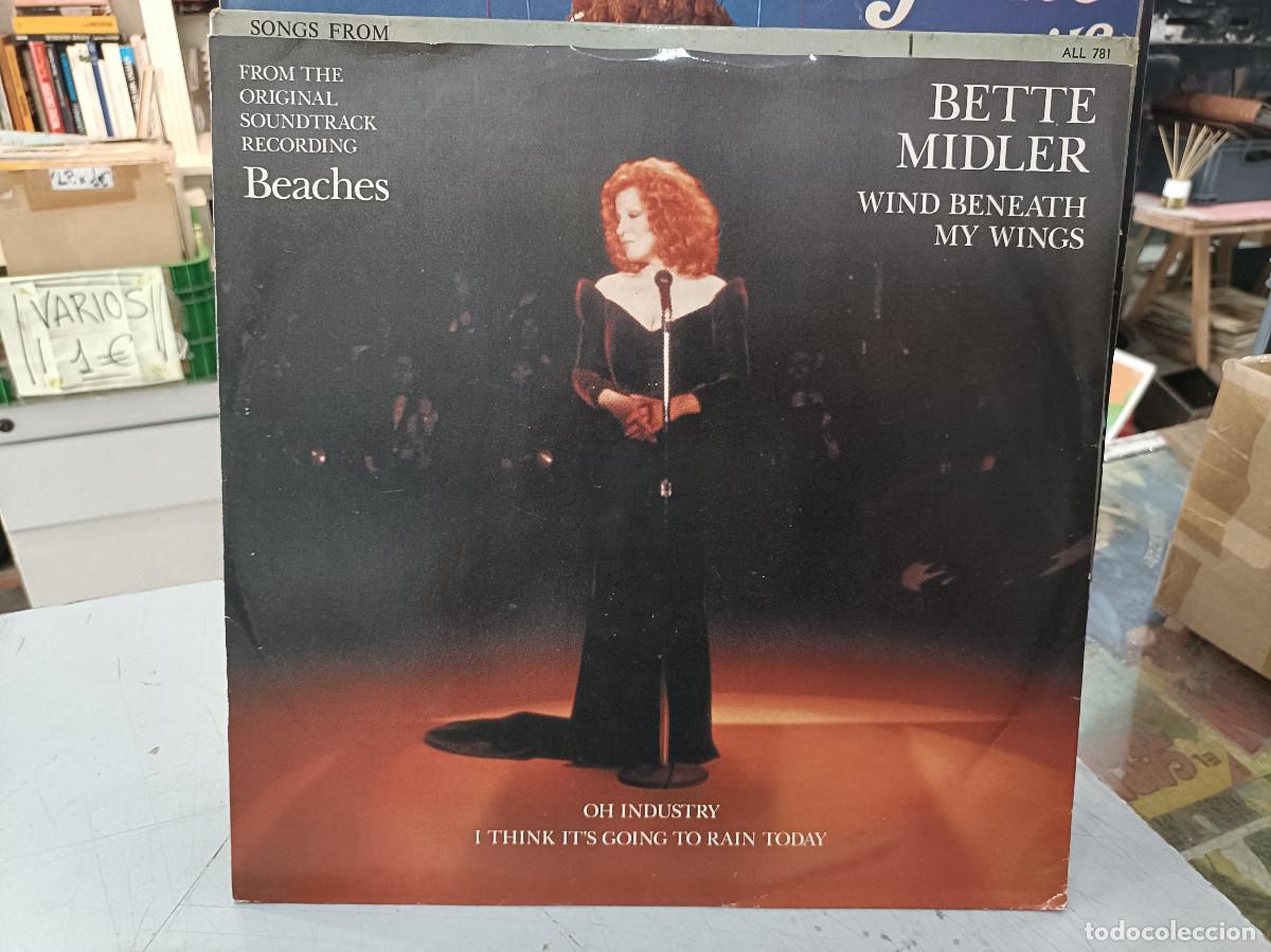 Discos de vinilo: Beaches, Original Soundtrack Recording - Bette Midler - Maxi Single Atlantic 1989
