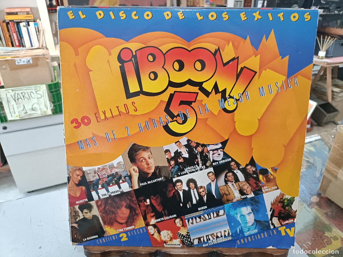 Discos de vinilo: &iexcl;Boom 5! - 30 &Eacute;xitos, Varios - Doble LP. sello EMI 1989