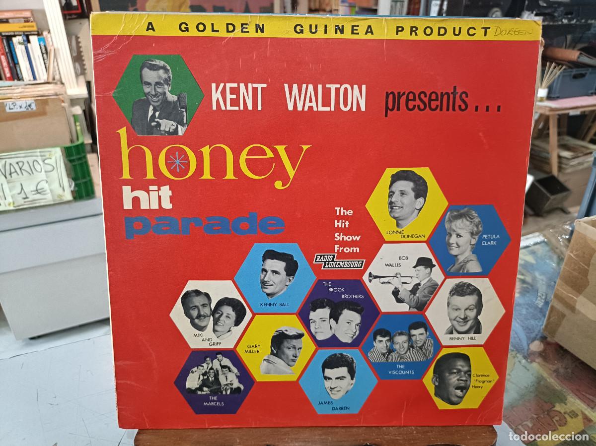 Discos de vinilo: Kent Walton presents ... Honey Hit Parade - A Golden Guinea Product - LP. sello PYE 1962