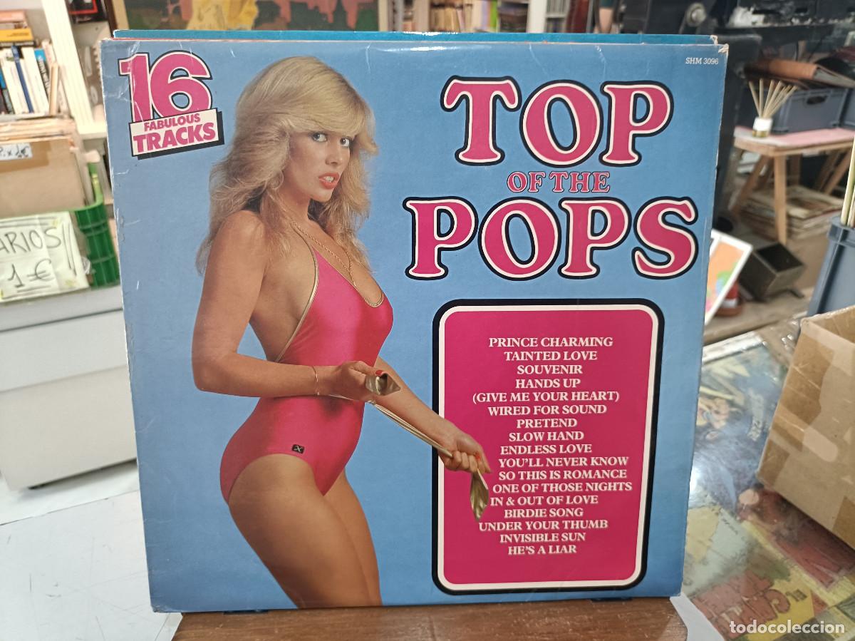 Discos de vinilo: Top Of The Pops - 16 Fabulous Tracks - LP. sello Hallmark Recording 1981