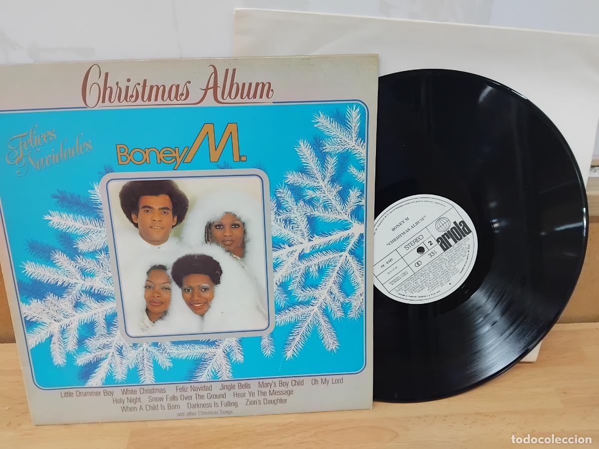 Discos de vinilo: BONEY M. CHRISTMAS ALBUM. LP ARIOLA 1984.