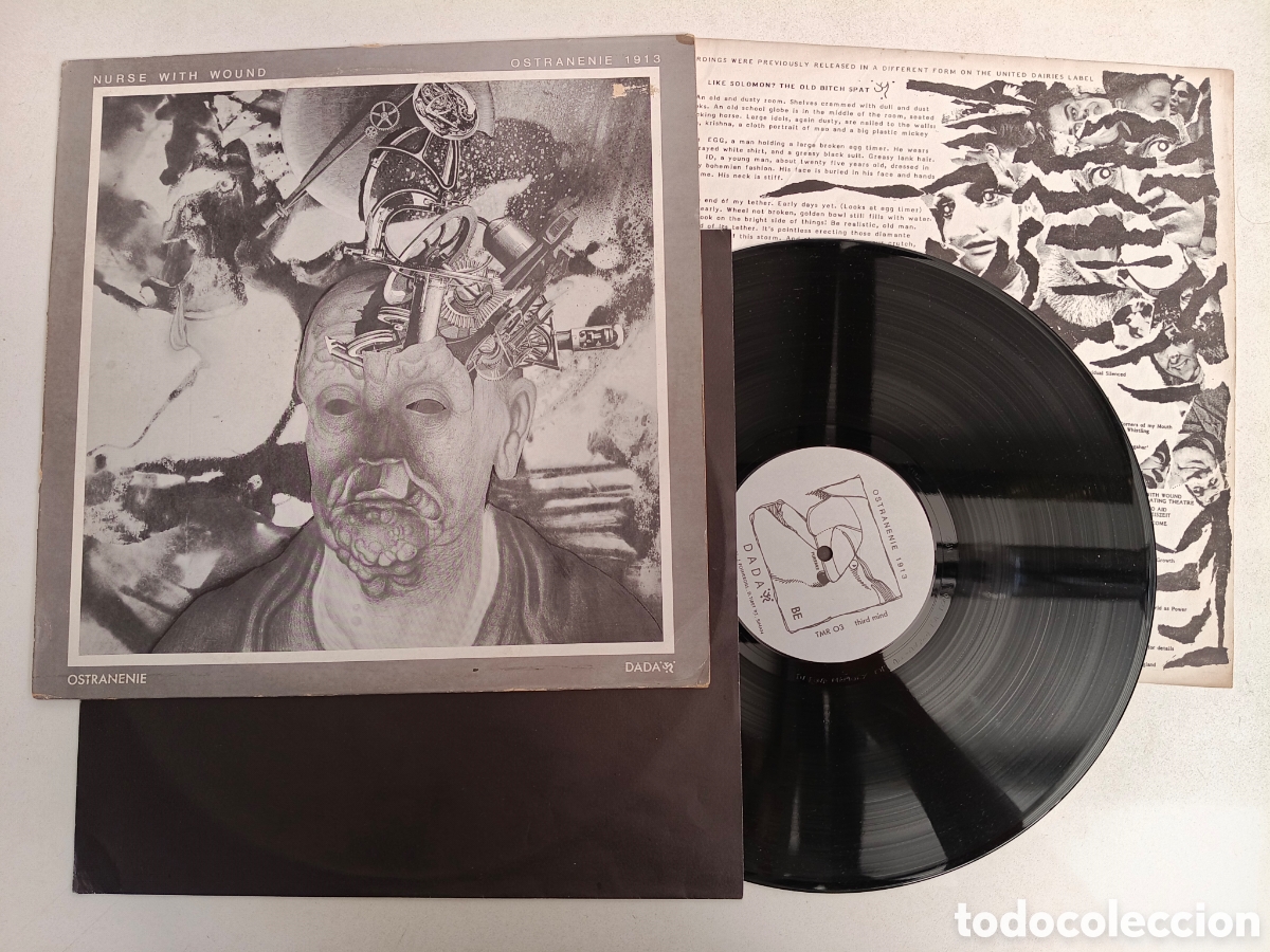 Discos de vinilo: NURSE WITH WOUND - Ostranenie 1913 - LP ORIGINAL UK THIRD MIND 1983 // EXPERIMENTAL INDUSTRIAL