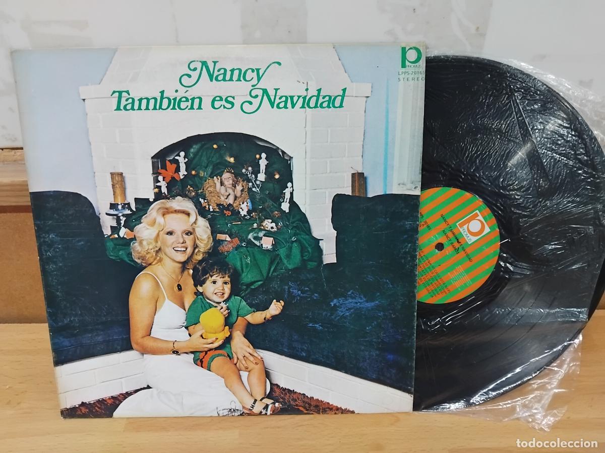 Discos de vinilo: NANCY RAMOS. NANCY TAMBIEN ES NAVIDAD. LP PROMUS 1977. VENEZUELA.