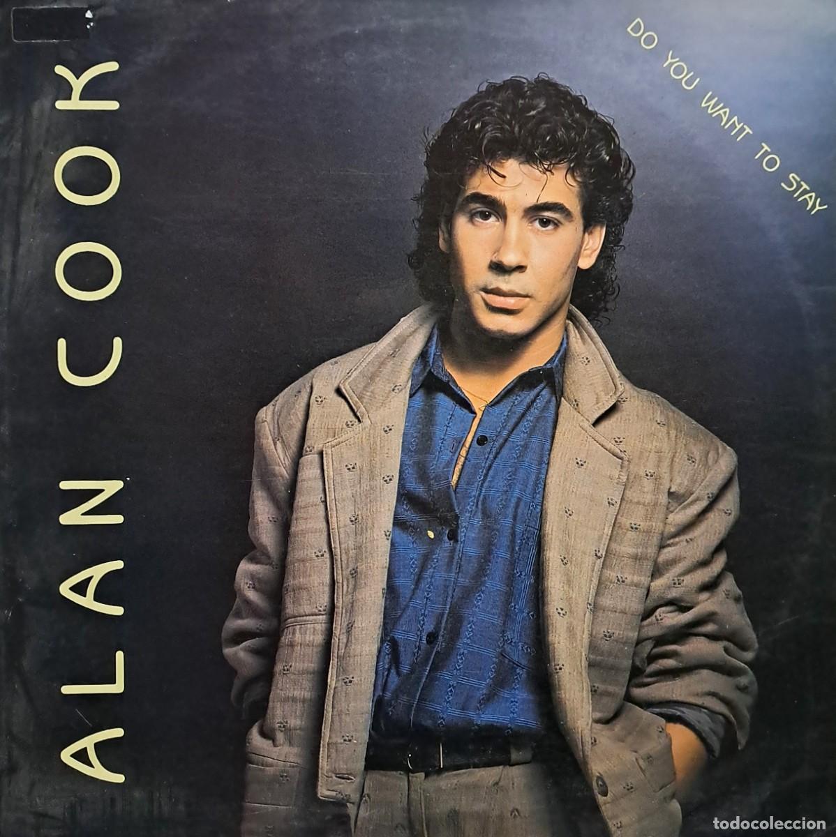 Discos de vinilo: LP MAXI SINGLE DO YOU WANT TO STAY-ALAN COOK. LP-SEXT-997