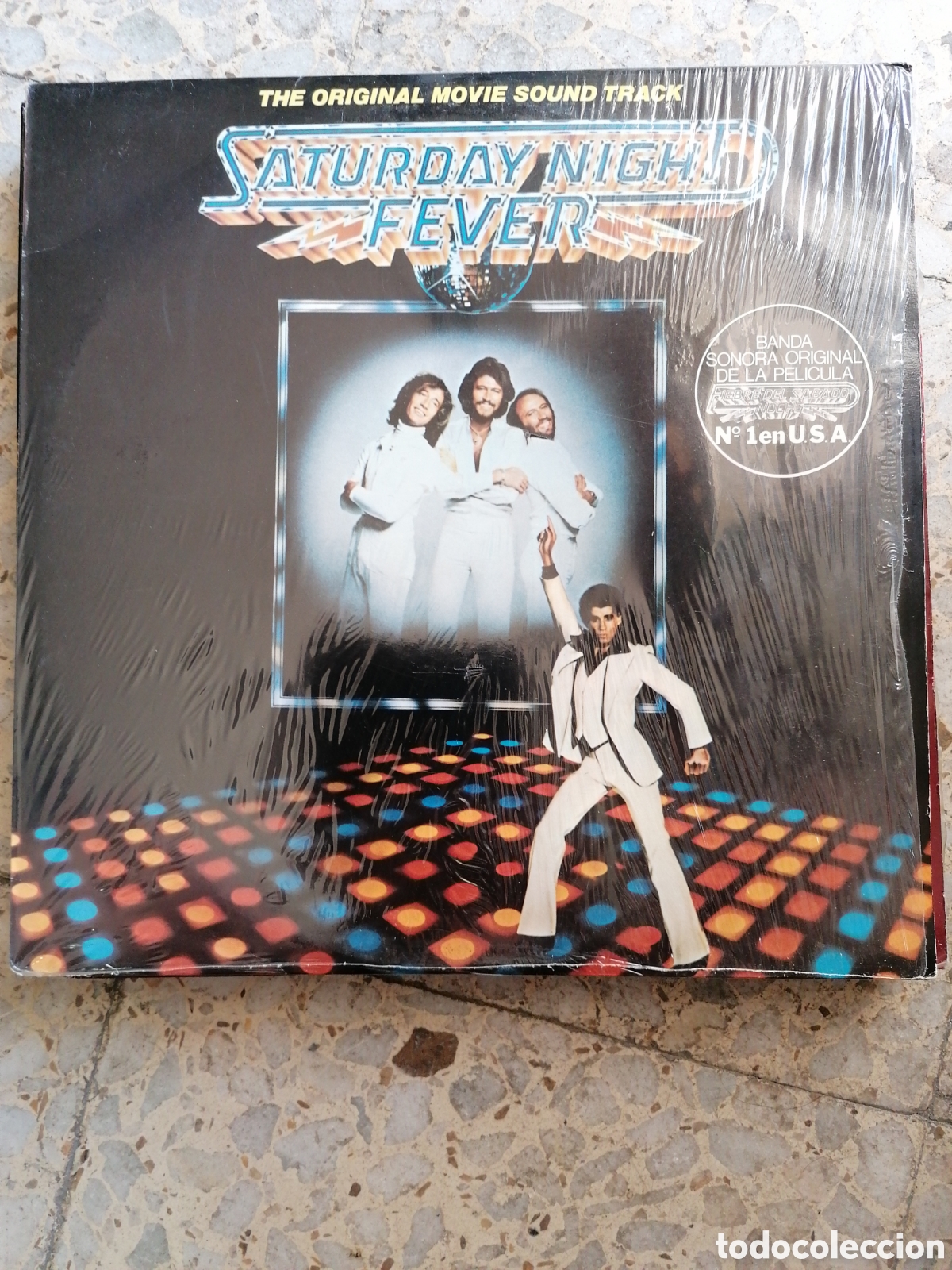 Vinyl-Schallplatten: 2 LP SATURDAY NIGHT FEVER FIEBRE DEL SABADO NOCHE 1991 ESPA&Ntilde;A EX