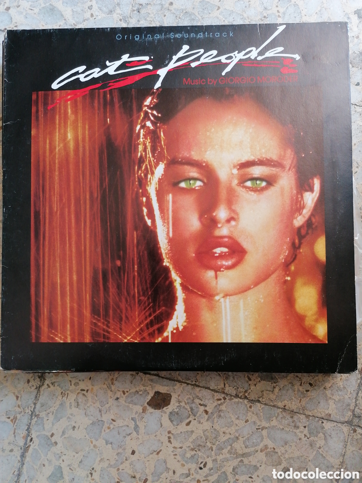 Vinyl-Schallplatten: LP CAT PEOPLE GIORGIO MORODER 1982 ESPA&Ntilde;A
