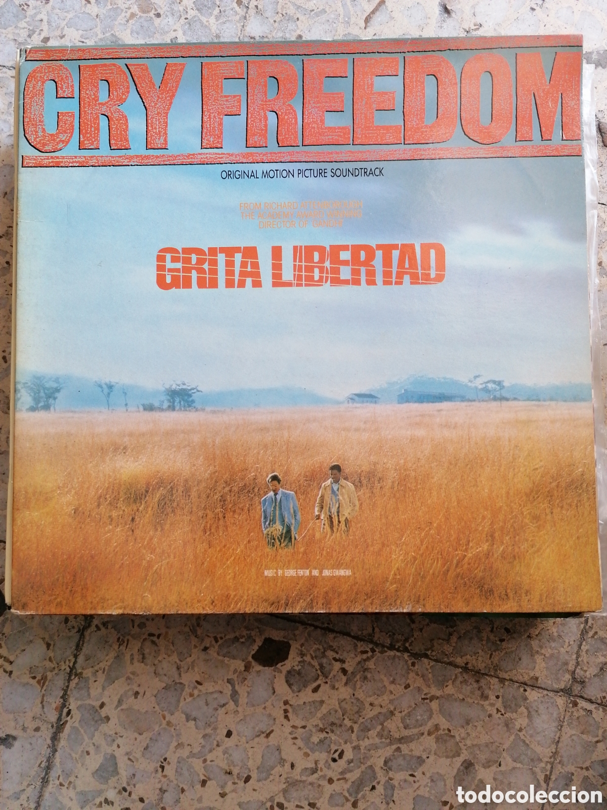 Discos de vinilo: LP CRY FREEDOM GRITA LIBERTAD 1987 ESPA&Ntilde;A PORTADA DOBLE