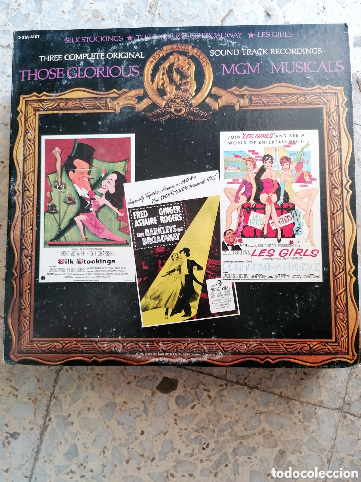 Discos de vinilo: 2 LP Those Glorious MGM Musicals Silk Stockings The Barkleys Of Broadway Les Girls 1973 USA