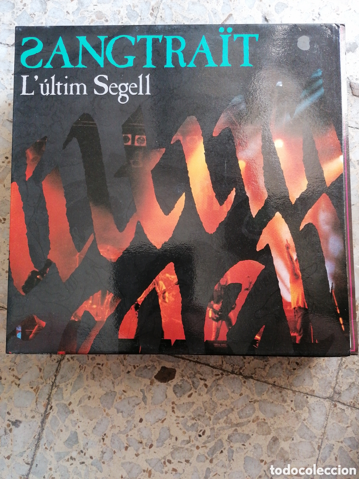 Discos de vinilo: LP SANGTRAIT L&acute;ULTIM SEGELL 1991 ESPA&Ntilde;A INSERT