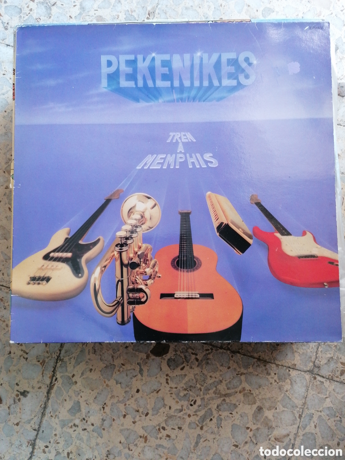 Discos de vinilo: LP PEKENIKES TREN A MEMPHIS 1986