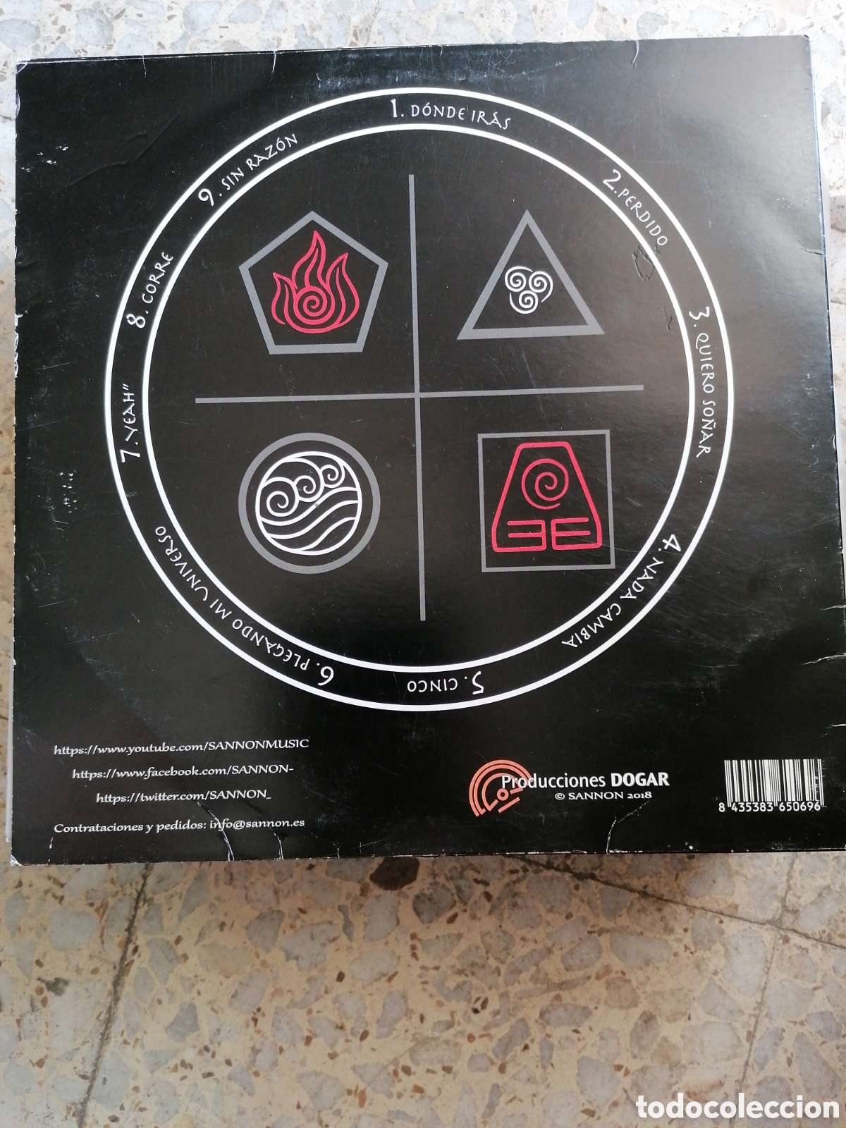 Discos de vinilo: LP SANNON 4 INSERT 2018 ESPA&Ntilde;A - Foto 2