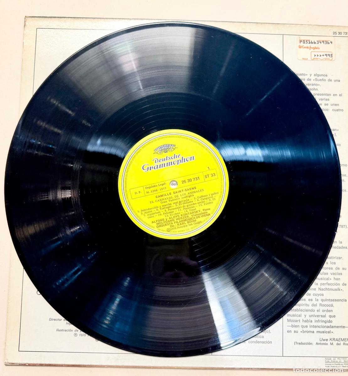 Discos de vinilo: El carnaval de los animales - Foto 3