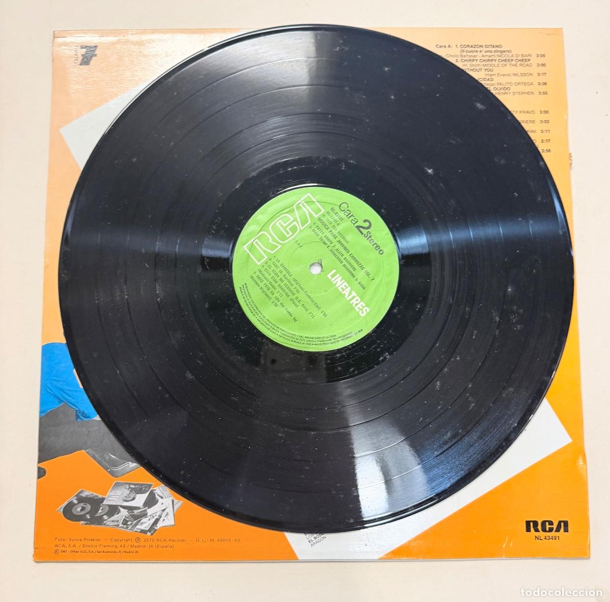 Discos de vinilo: Jovenes carrozas volumen 7 - Foto 3