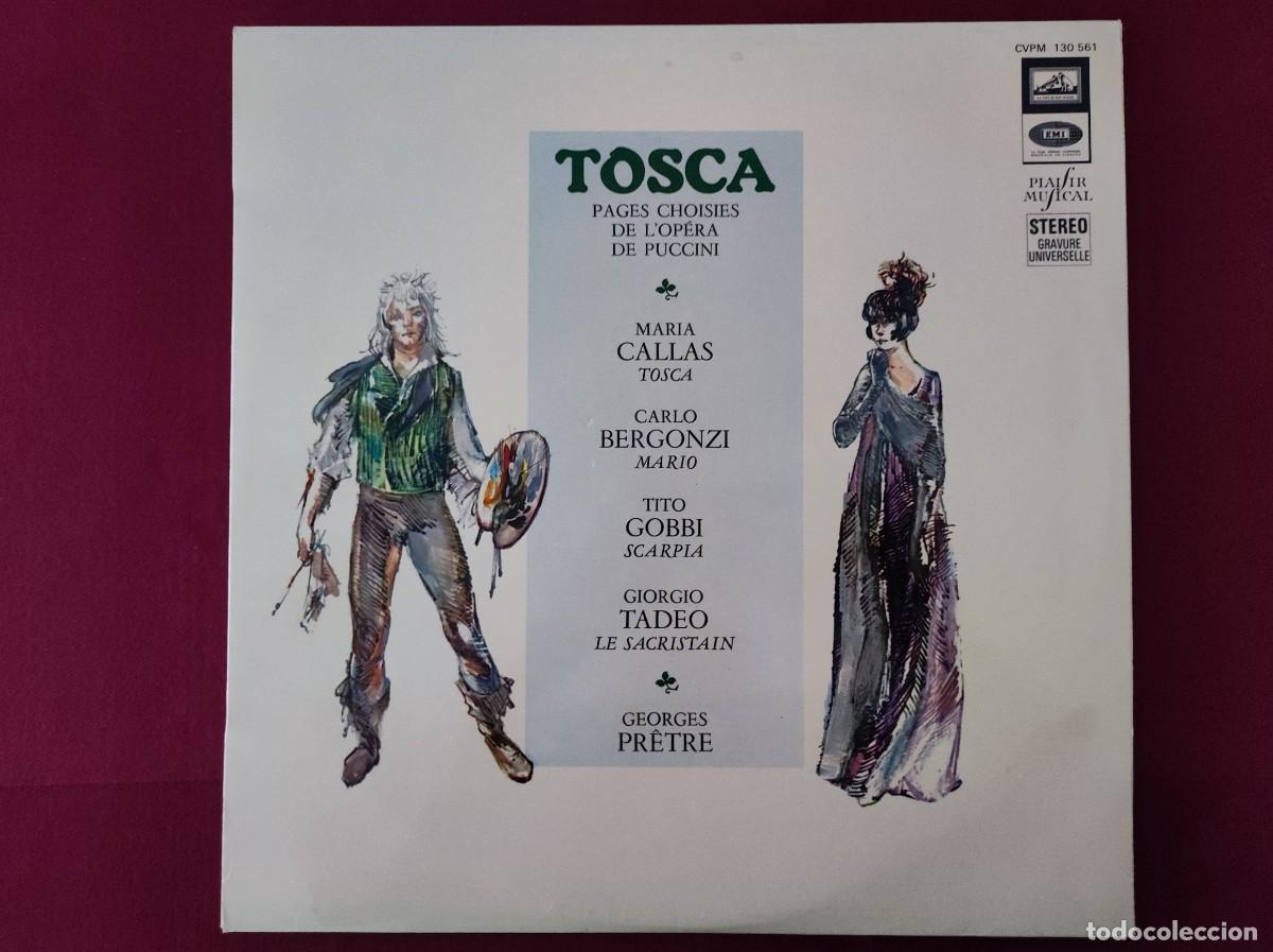 Discos de vinilo: Vinilo LP &rdquo;Tosca: Pages Choisies de l'Op&eacute;ra&rdquo; &ndash; Maria Callas / Georges Pr&ecirc;tre (Plaisir Musical)