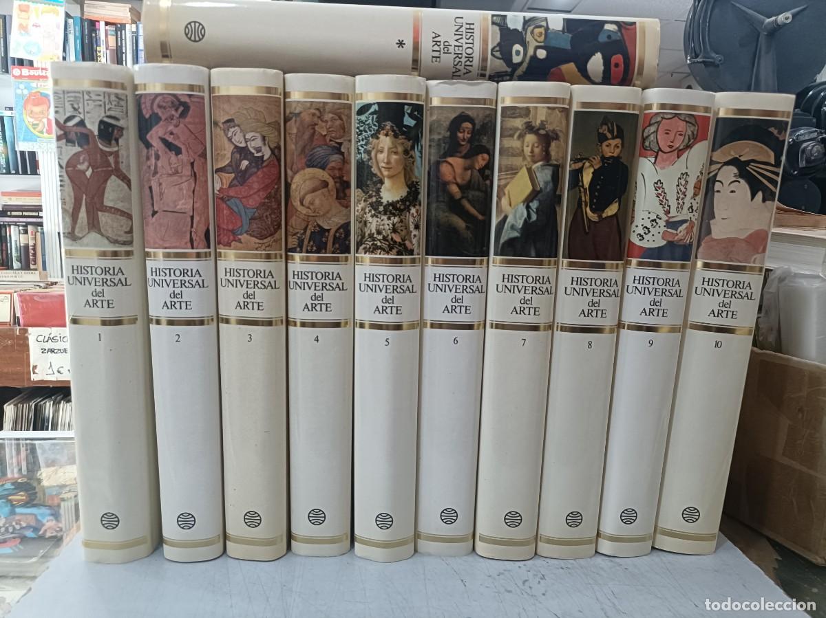 Discos de vinilo: Historia Universal del Arte - 11 Tomos (10+1 Extra), Colecci&oacute;n Completa - Editorial Planeta 1993